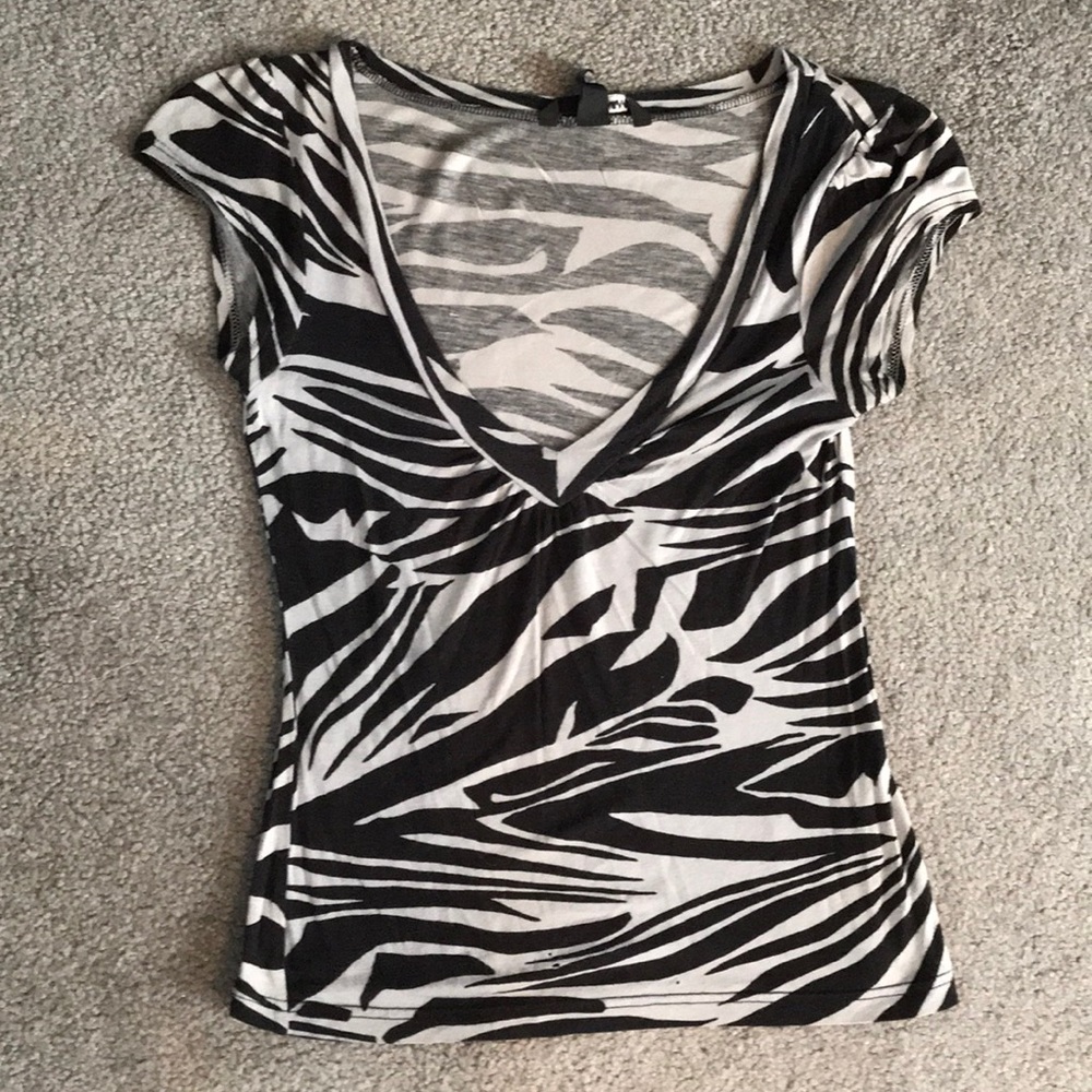 H&M zebra Shirt